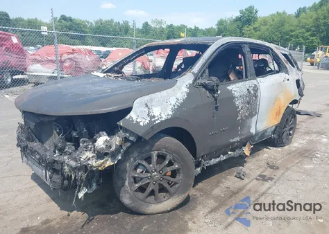 2021 Chevrolet Equinox Awd Lt из США, поврежденный, VIN 2GNAXUEV7M6130647